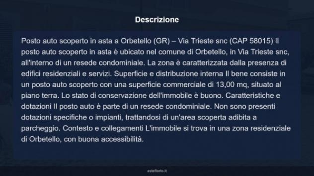 Immobile in asta di 13 m² in vendita a Orbetello - Foto 6