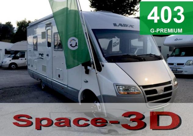 MOTORHOME LAIKA IVECO BASCULANTE 6 POSTI LETTO CASTELLO CLIMATIZZATORE FOTOVOLTAICO GENERALI CAMPER