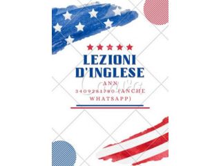 corsoLezioni d'inglese con insegnante madrelingua