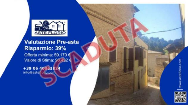 Immobile in asta di 74 m² in vendita a Recanati