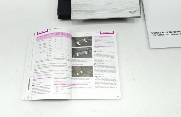 LIBRETTO USO E MANUTENZIONE MINI One 3° Serie B37 C15 A (13) - Foto 10