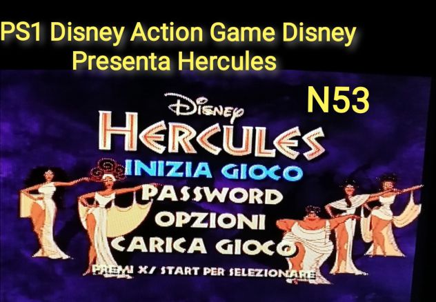 PS1 Disney Action Game Disney Presenta Hercules - Foto 2