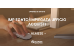 IMPIEGATO/IMPIEGATA UFFICIO ACQUISTI