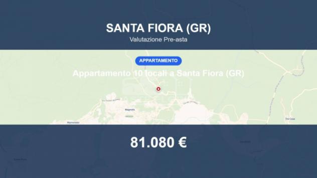 Immobile in asta di 280 m² con più di 5 locali e box auto in vendita a Santa Fiora