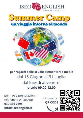 Summer Camp con insegnanti madrelingua Inglese