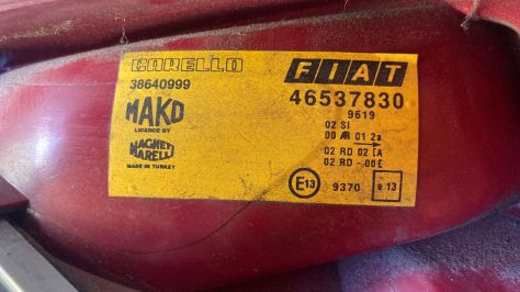 Fanale posteriore DX Fiat Palio berlina del 2000 (46537830) - Foto 5