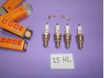 SET 4 CANDELE LODGE 25 HL ALFA 33 ALFASUD SPRINT QUADRIFOGLIO GIULIETTA ALFA 75