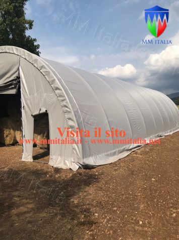 Tunnel Agricoli Tenso Coperture 9,15 x 20 x 4,5 Professionali a Forlí - Foto 7