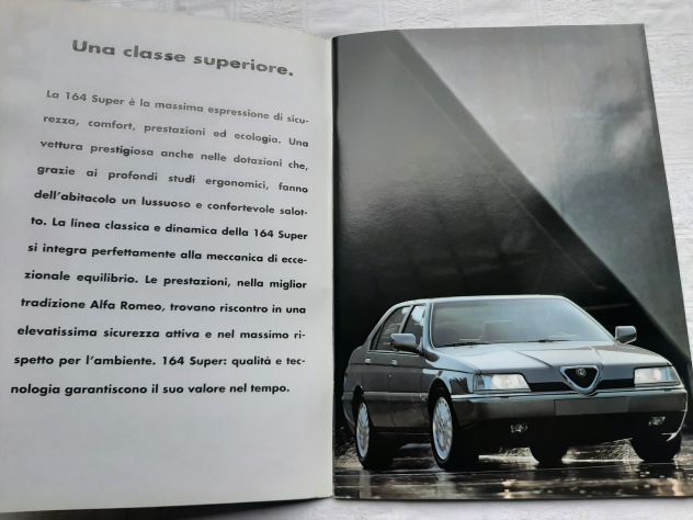 ALFA ROMEO 164 SUPER   DEPLIANT ORIGINALE - Foto 5