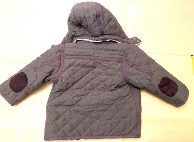 Giubbino grigioverde 18 mesi unisex con pelliccia interna Chicco - Foto 2
