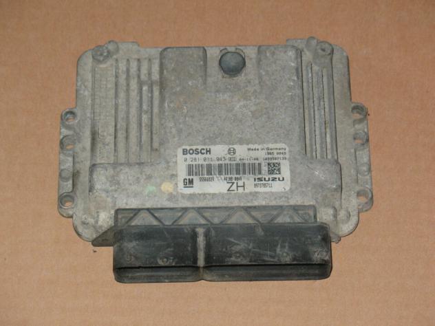 0281011943 ECU OPEL ASTRA H 1.7 CDTI Z17DTH ZH 55556829 0281011943