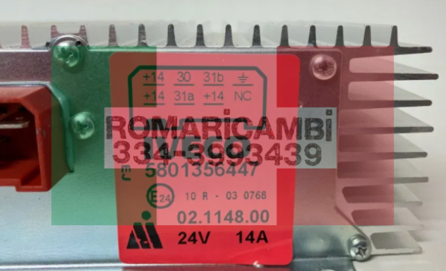 Iveco Stralis riduttore di tensione 5801356447 - Foto 2