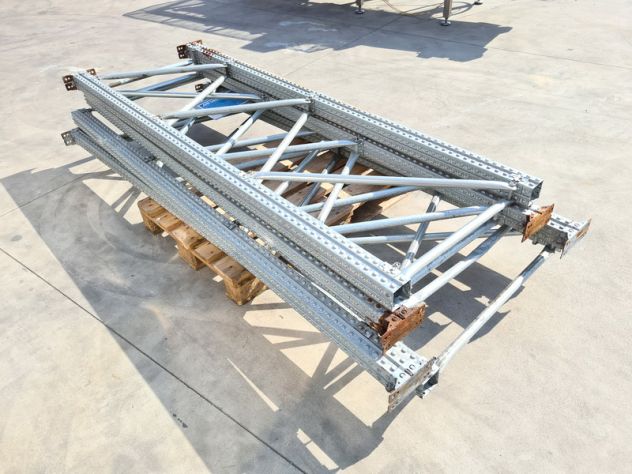 spalle zincate per scaffali pallet usati - Foto 3