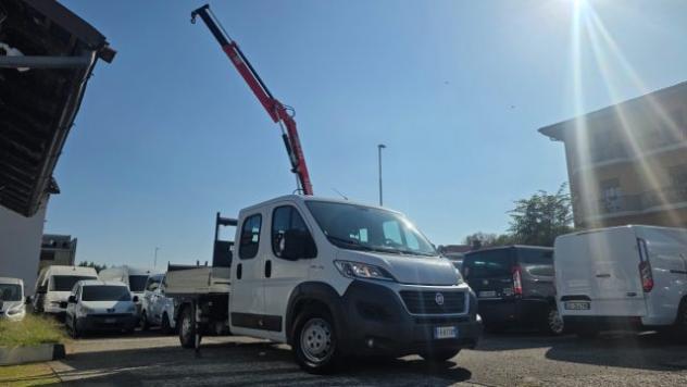 FIAT Ducato MAXI 35 2.3 Mjet 130CV Cabinato GRU Fassi 7posti rif. 24133861