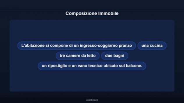 Immobile in asta di 105 m² con più di 5 locali in vendita a Bari - Foto 10