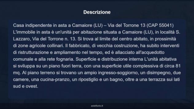 Immobile in asta di 120 m² con più di 5 locali in vendita a Camaiore - Foto 12