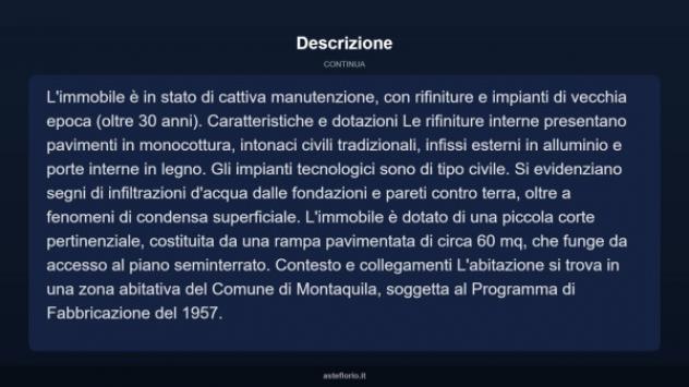 Immobile in asta di 205 m² con più di 5 locali in vendita a Montaquila - Foto 5