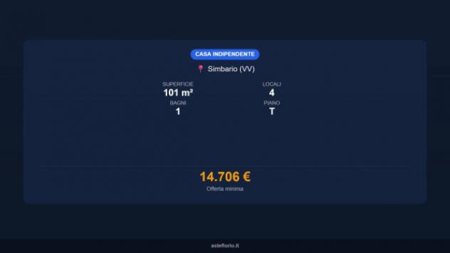 Immobile in asta di 101 m² in vendita a Simbario - Foto 16
