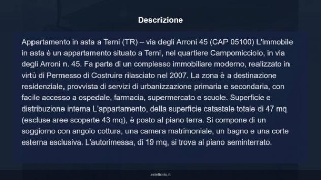 Immobile in asta di 47 m² in vendita a Terni - Foto 16