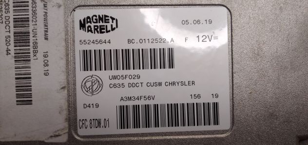 CENTRALINA CAMBIO CFC 8TDW.01 JEEP Renegade 55245644 -- 1600 Diesel - Foto 4