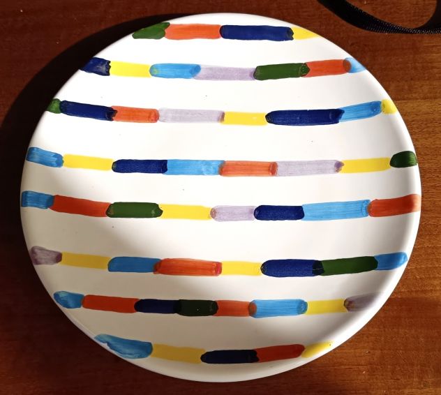 Piatto da collezione Design Piero Dorazio