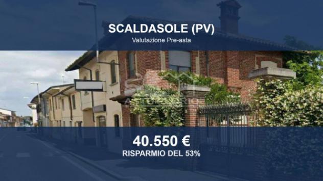 Immobile in asta di 142 m², box auto in vendita a Scaldasole