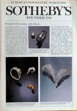 Christie's London-4 Ed. particolari tra 1988/1990+2 Ed. Sothebys NewsLetter 1988 - Foto 4