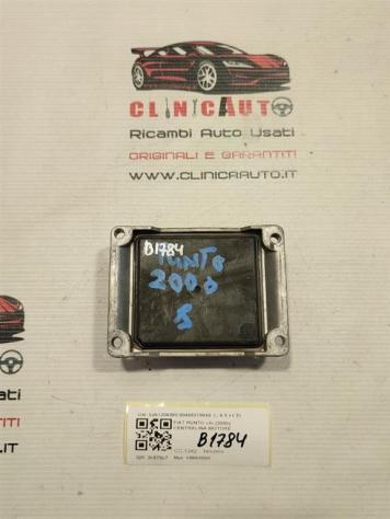 CENTRALINA MOTORE FIAT Punto Berlina 3P 2° Serie 0261206980 00468019640 188A5000 benzina 1242 (9903) - Foto 4