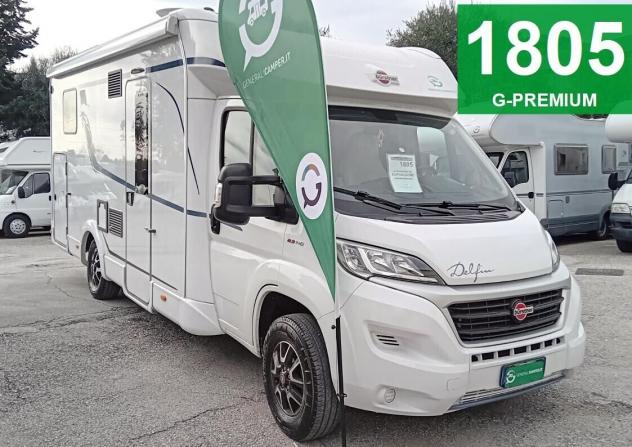 CAMPER BURSTNER DUCATO SEMINTEGRALE 6 POSTI DINETTE BASCULANTE CLIMATIZZATORE LETTO NAUTICO FOTOVOLTAICO CAMPEGGIO USATI GENERALI 1805 - Foto 2
