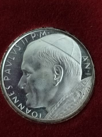 Vaticano serie divisionale 1979 con lire 500 ag - Foto 3