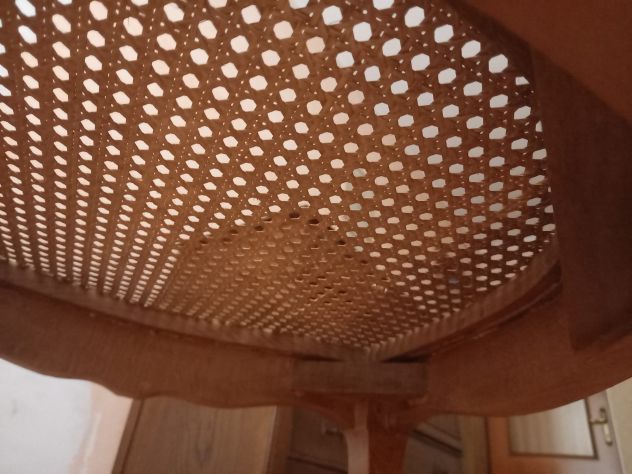 Vendo sedia poltrona in legno e paglia di vienna - Foto 3