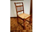 Sedie classiche in legno di ciliegio massiccio