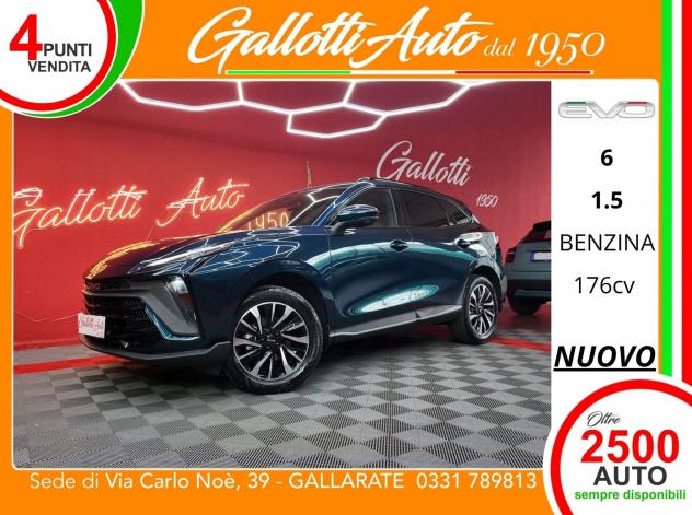 EVO Evo 6 1.5 Turbo benzina DCT-SENZA VINCOLI DI FINANZIAMENTO