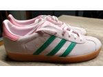 Adidas Gazelle rosa e verdi taglia 40 nuove