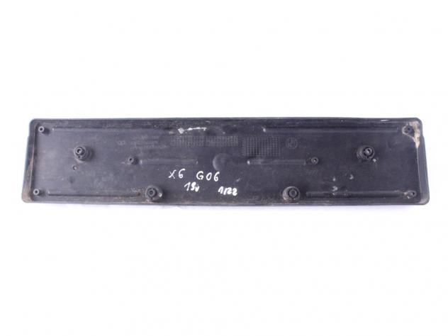51118069950 SUPPORTO PORTATARGA PARAURTI ANTERIORE BMW X6 30DX 3.0 D 195KW (2019) RICAMBIO USATO - Foto 3