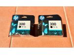 2 Cartucce HP 300 Nero Originali (CC640EE) - Sigillate