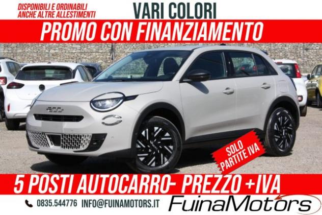 FIAT 600 1.2 110CV Hybrid 5 POSTI AUTOCARRO NUOVO rif. 23770225 - Foto 5