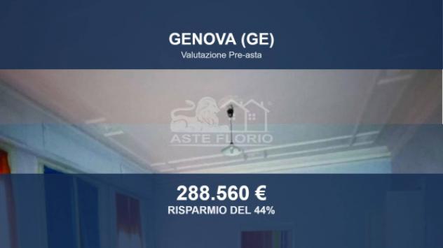 Immobile in asta di 190 m² con più di 5 locali in vendita a Genova