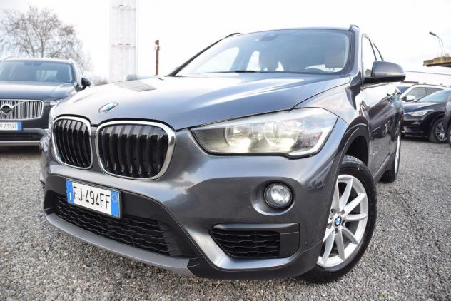 BMW X1 sDrive16d Advantage 6M - PELLE - ADAS - CRUISE - SENSORI - BT - OK NEOPATENTATI
