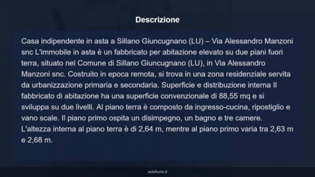 Immobile in asta di 88 m² in vendita a Sillano Giuncugnano - Foto 12