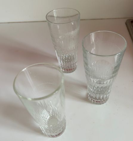 11 bicchieri vetro vintage - Foto 3