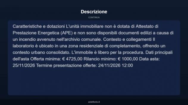 Immobile in asta di 18 m² in vendita a Macerata - Foto 6