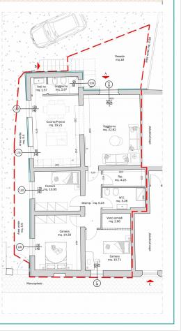 Appartamento in vendita a San Frediano a Settimo - Cascina 123 mq Rif: 1448093 - Foto 4
