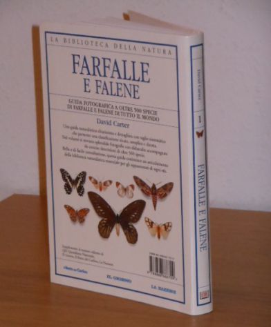 FARFALLE E FALENE, David Carter, LA BIBLIOTECA DELLA NATURA N. 1. - Foto 4