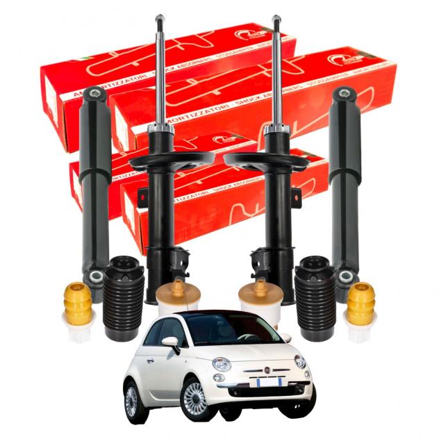 Kit Ammortizzatori Speed e Tamponi Paracolpo per Fiat 500 e 500C 312
