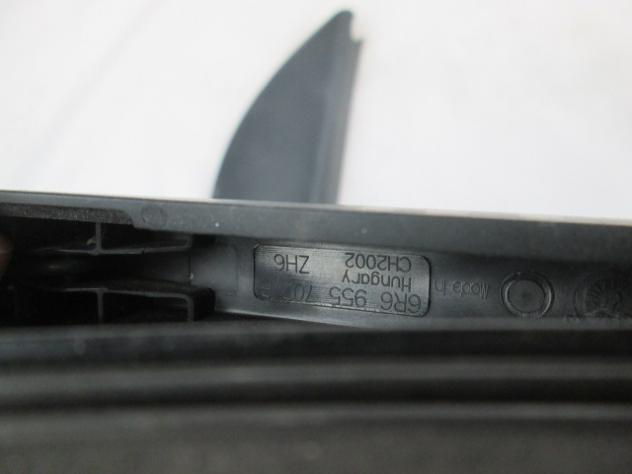 6R6955707R ASTA TERGILUNOTTO TERGICRISTALLO PORTERIORE VOLKSWAGEN POLO 1.0 B RICAMBIO USATO - Foto 2