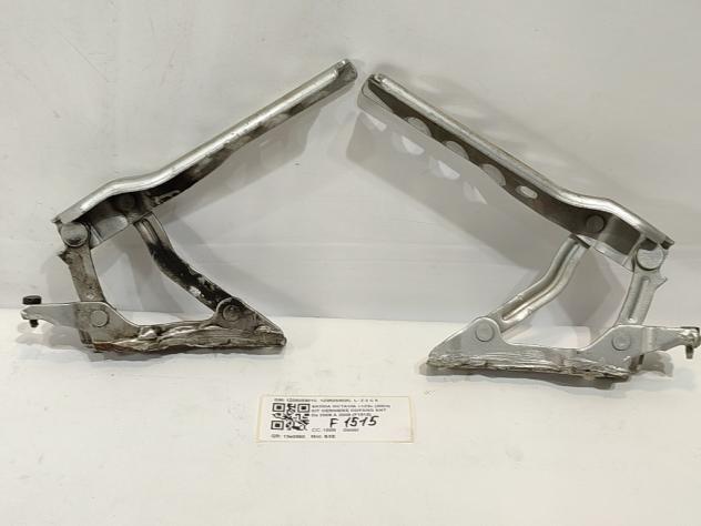 CERNIERE COFANO ANTERIORE DX E SX SKODA Octavia Berlina 3° Serie 1Z0823301C 1Z0823302C BXE (0411) - Foto 2