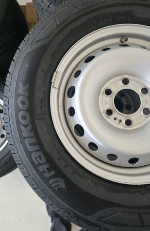 STOCK Ruote Complete Nuove Hankook Vantra LT 235/65 R16C con Cerchi in Acciaio - Foto 3