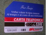SCHEDA TELEFONICA ITALIA 21