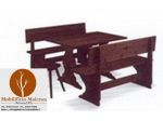 Set Panche Tavoli Milano Pub Pizzeria Birreria Nuovi non usati cod 273